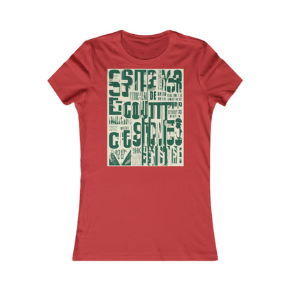 boostlete-field-day-type-every-split-counts-vertical-vector-0009 — Women's Favorite Tee (B+C 6004)