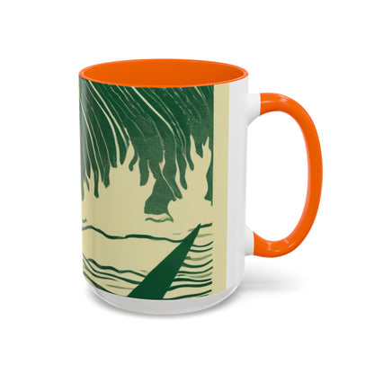 boostlete-mile-by-mile-icon-swimmer-motion-isometric-0078 — Accent Mug 11oz/15oz