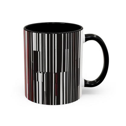 boostlete-am-crew-pattern-barcode-athletic-0911 — Accent Mug 11/15oz