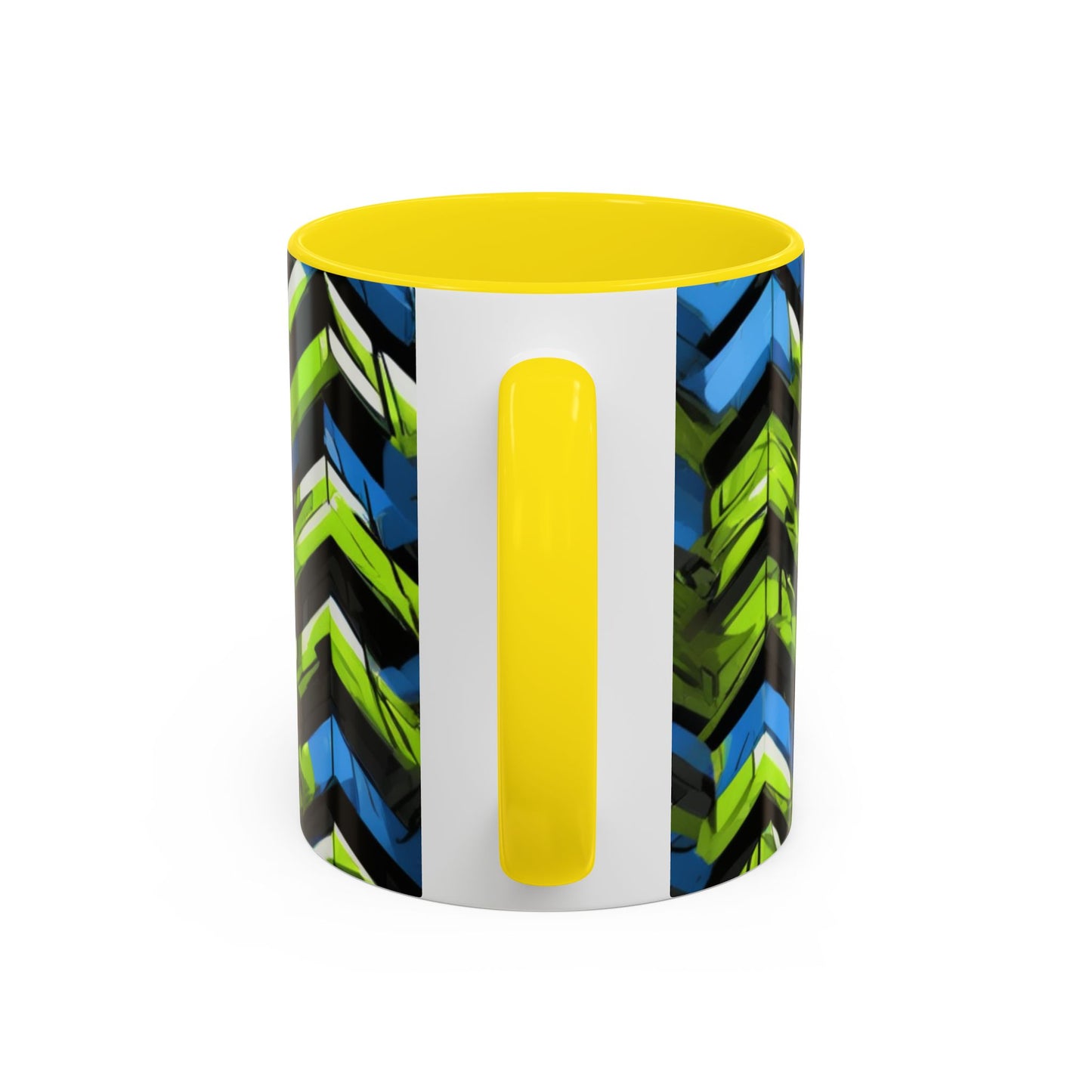 boostlete-rise-grind-pattern-chevron-isometric-0195 — Accent Mug 11oz/15oz