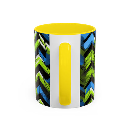 boostlete-rise-grind-pattern-chevron-isometric-0195 — Accent Mug 11oz/15oz