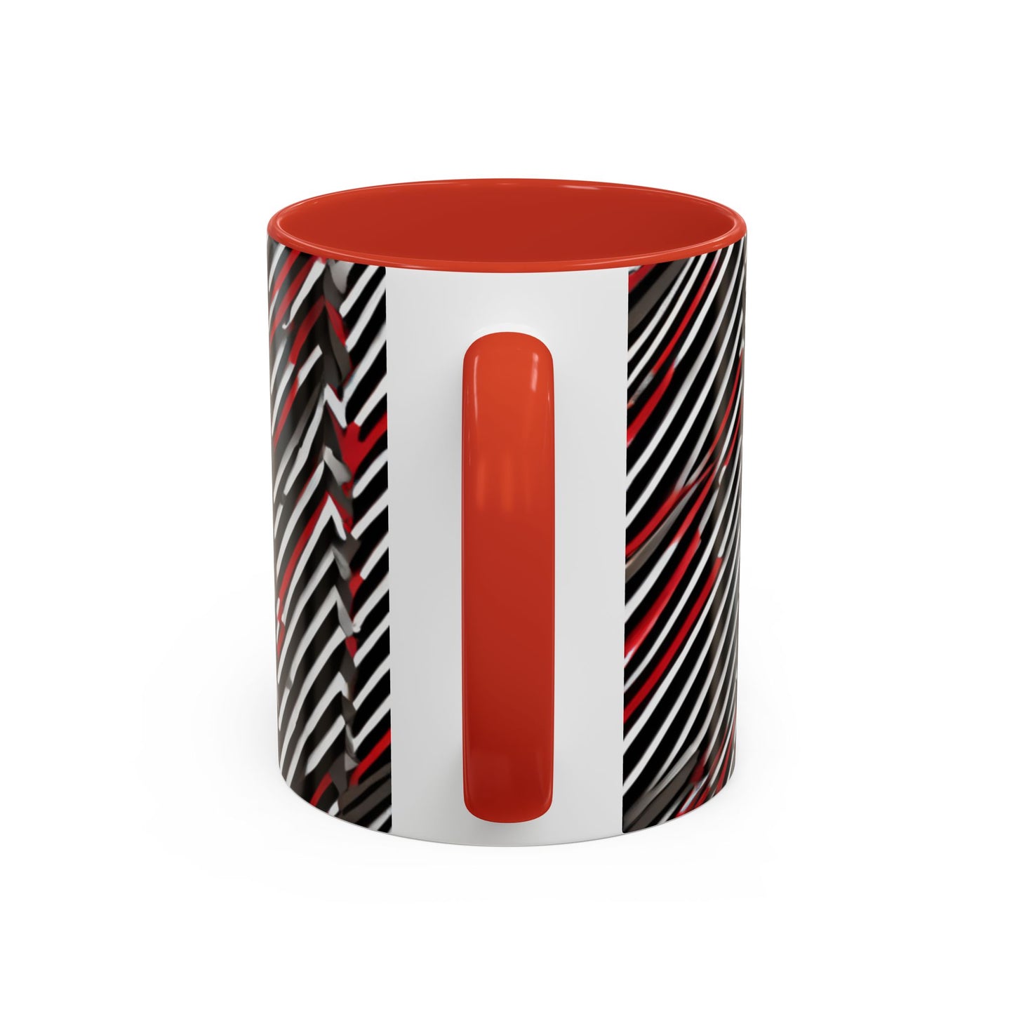 boostlete-field-day-pattern-diagonal-paper-0287 — Accent Mug 11oz/15oz