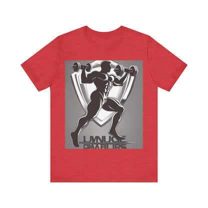 boostlete-mile-by-mile-scene-lunge-3d-athletic-0020 — Unisex Jersey Short Sleeve (B+C 3001)