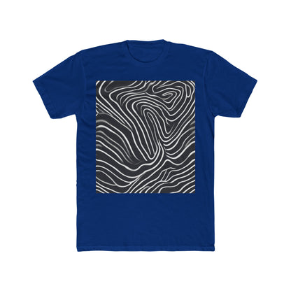 boostlete-recovery-progress-pattern-topographic-bold-0295 — Unisex Cotton Crew Tee (NL 3600)