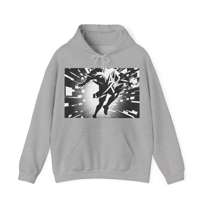 boostlete-am-crew-scene-sprinter-high-modern-0312 — Unisex Heavy Blend Hooded Sweatshirt (Gildan)