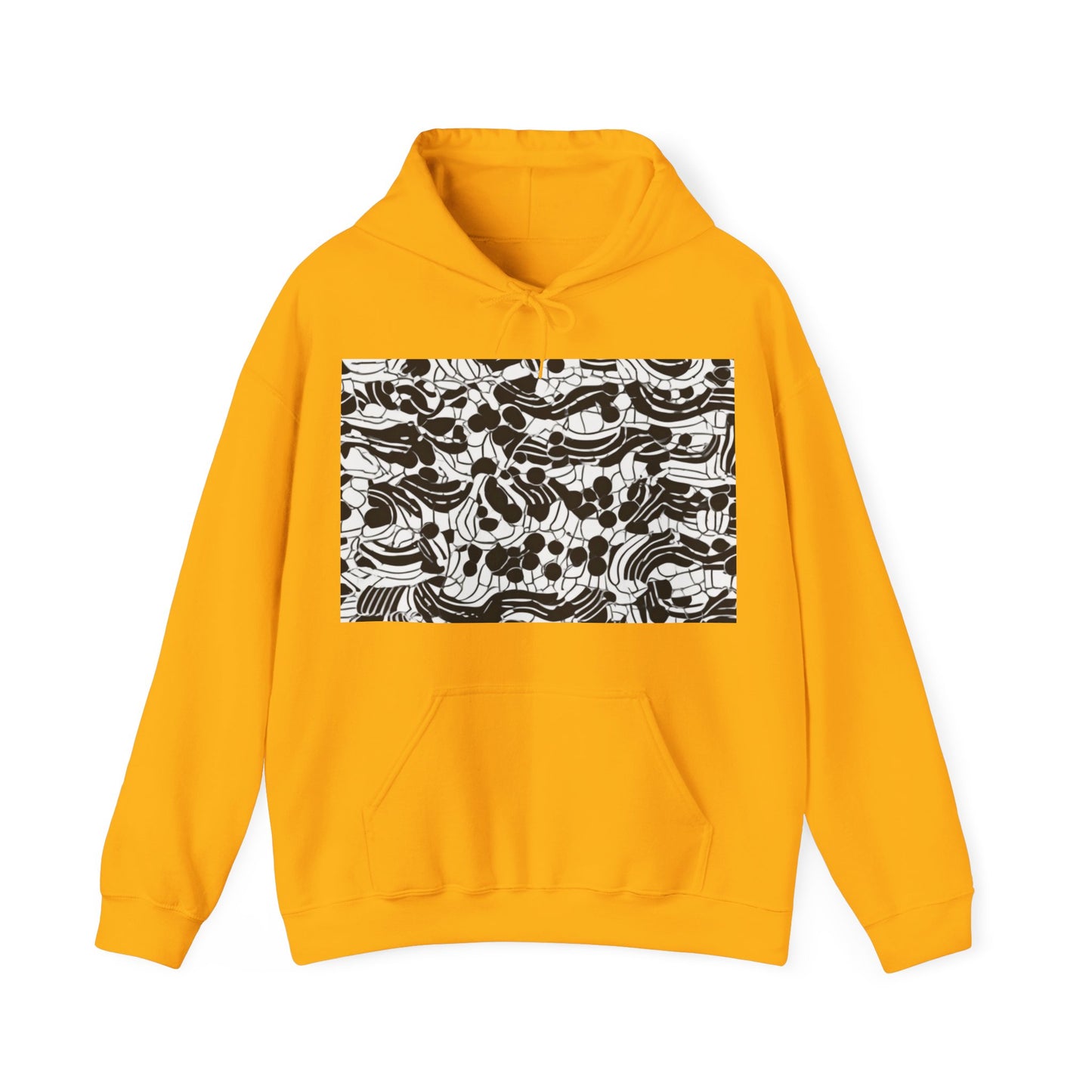 boostlete-rise-grind-pattern-dotted-line-art-0483 — Unisex Heavy Blend Hoodie (G18500)