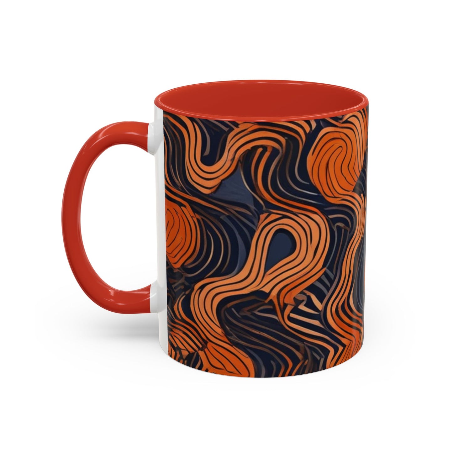 boostlete-iron-intent-pattern-topographic-engraved-0019 — Accent Mug 11oz/15oz