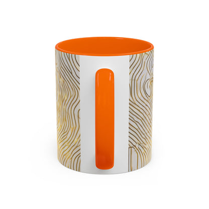 boostlete-iron-intent-scene-lunge-neon-line-art-0392 — Accent Mug 11/15oz