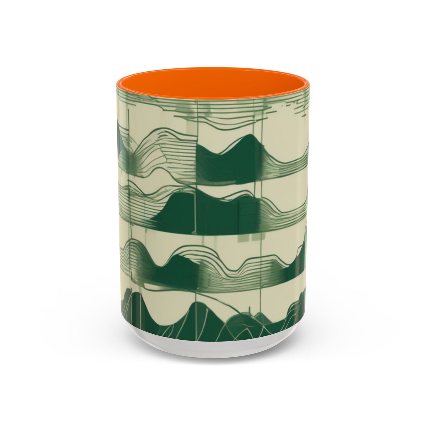 boostlete-mile-by-mile-pattern-audio-blueprint-0971 — Accent Mug 11/15oz