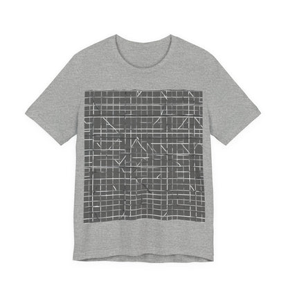 boostlete-rise-grind-pattern-plate-number-monoline-0291 — Unisex Jersey Short Sleeve (B+C 3001)