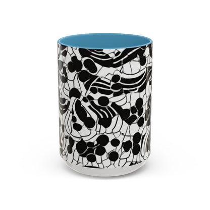 boostlete-rise-grind-pattern-dotted-line-art-0483 — Accent Mug 11/15oz