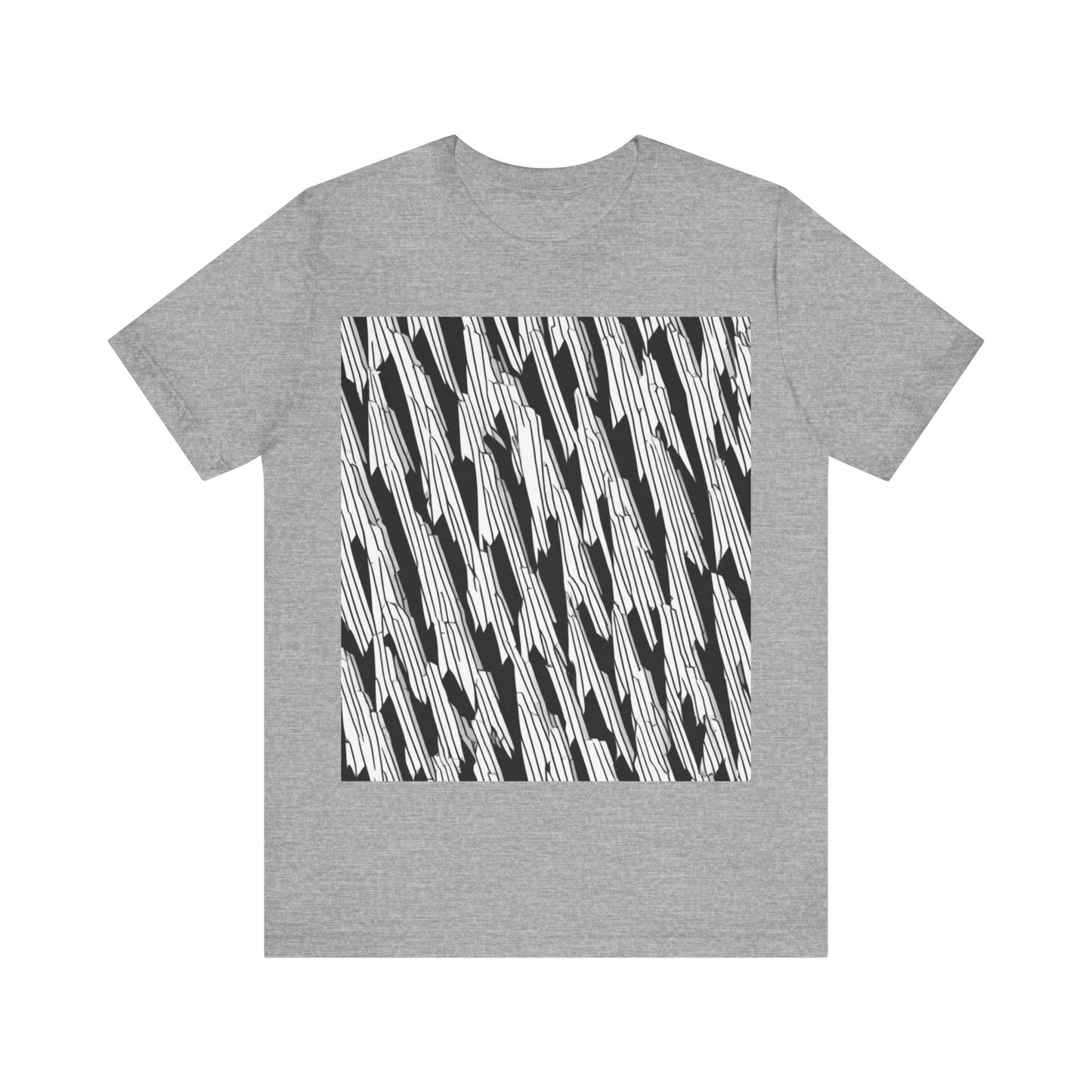 boostlete-iron-intent-pattern-micro-isometric-0199 — Unisex Jersey Short Sleeve (B+C 3001)