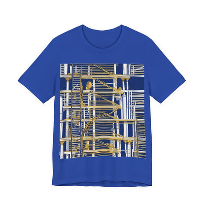 boostlete-rise-grind-icon-ladder-high-engraved-0238 — Unisex Jersey Short Sleeve (B+C 3001)