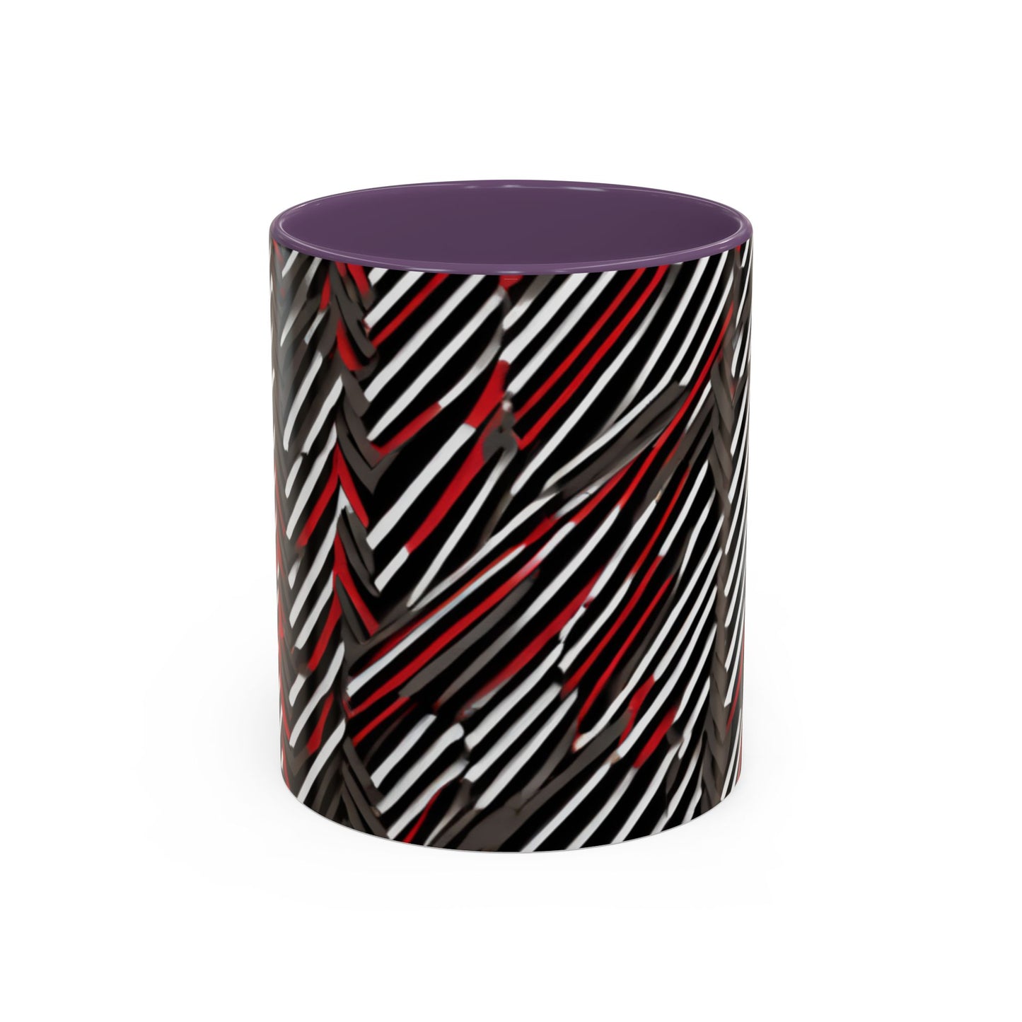 boostlete-field-day-pattern-diagonal-paper-0287 — Accent Mug 11oz/15oz