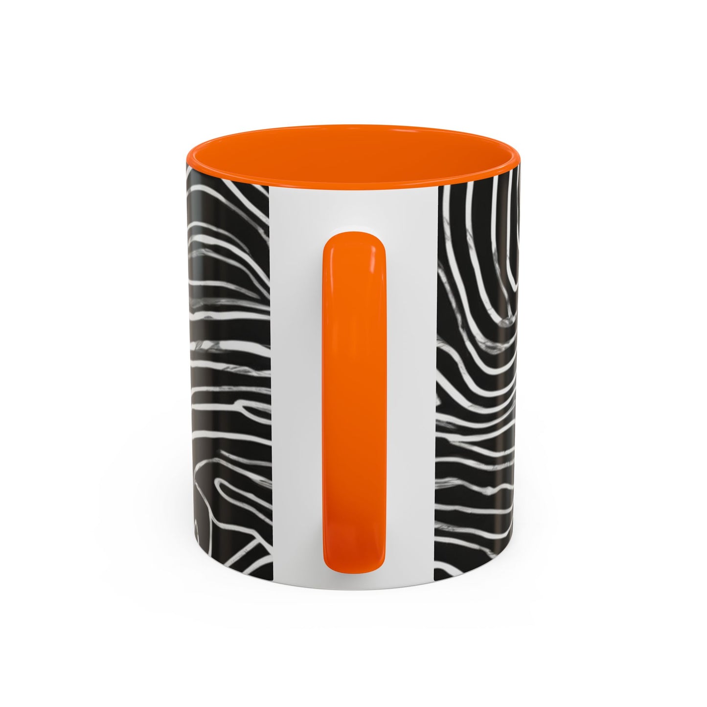 boostlete-field-day-pattern-topographic-badge-0307 — Accent Mug 11oz/15oz