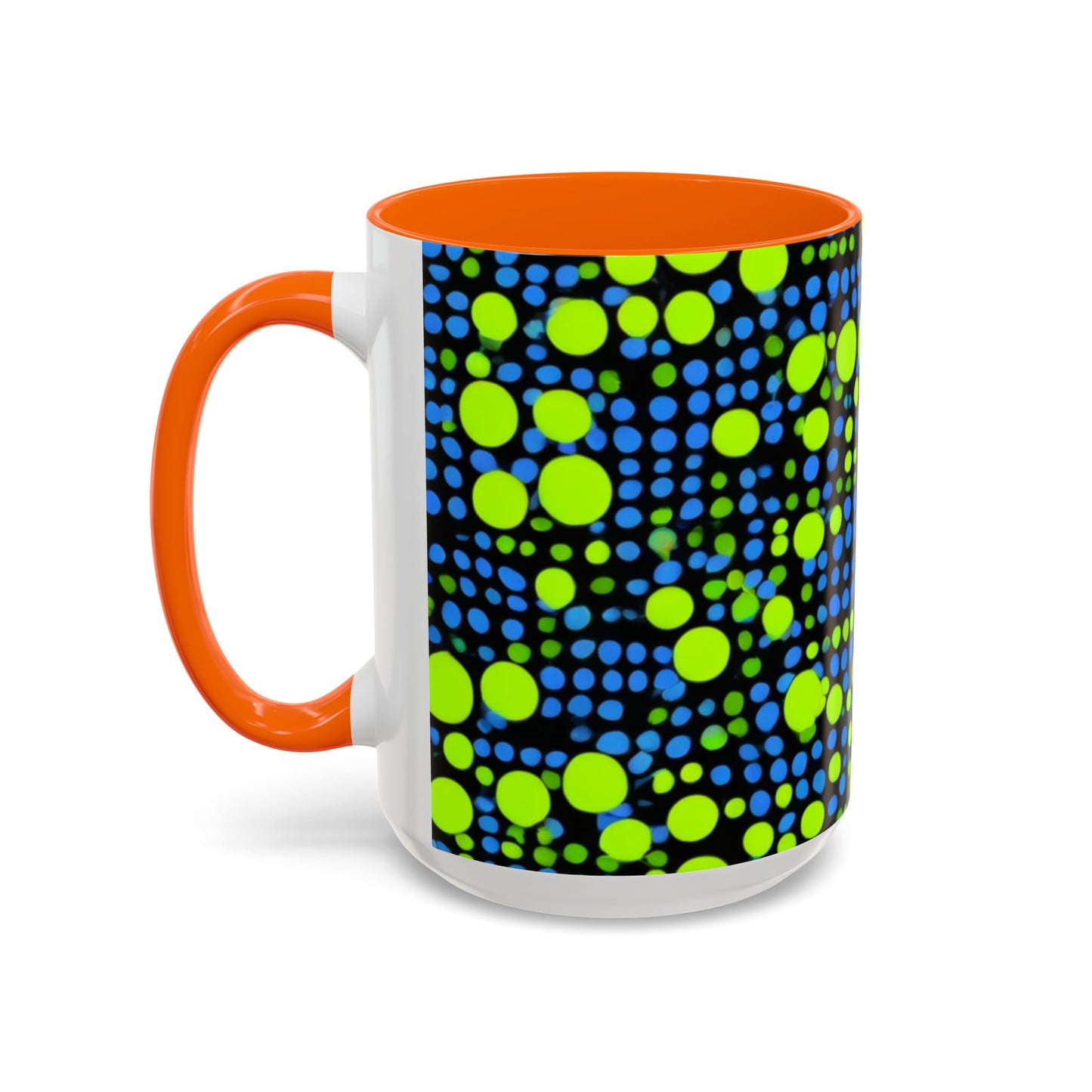 boostlete-mile-by-mile-pattern-dotted-geometric-0071 — Accent Mug 11oz/15oz