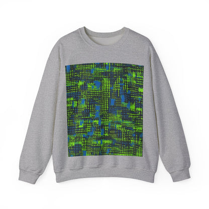 boostlete-pr-season-pattern-audio-industrial-0043 — Unisex Heavy Blend Crewneck Sweatshirt (Gildan)