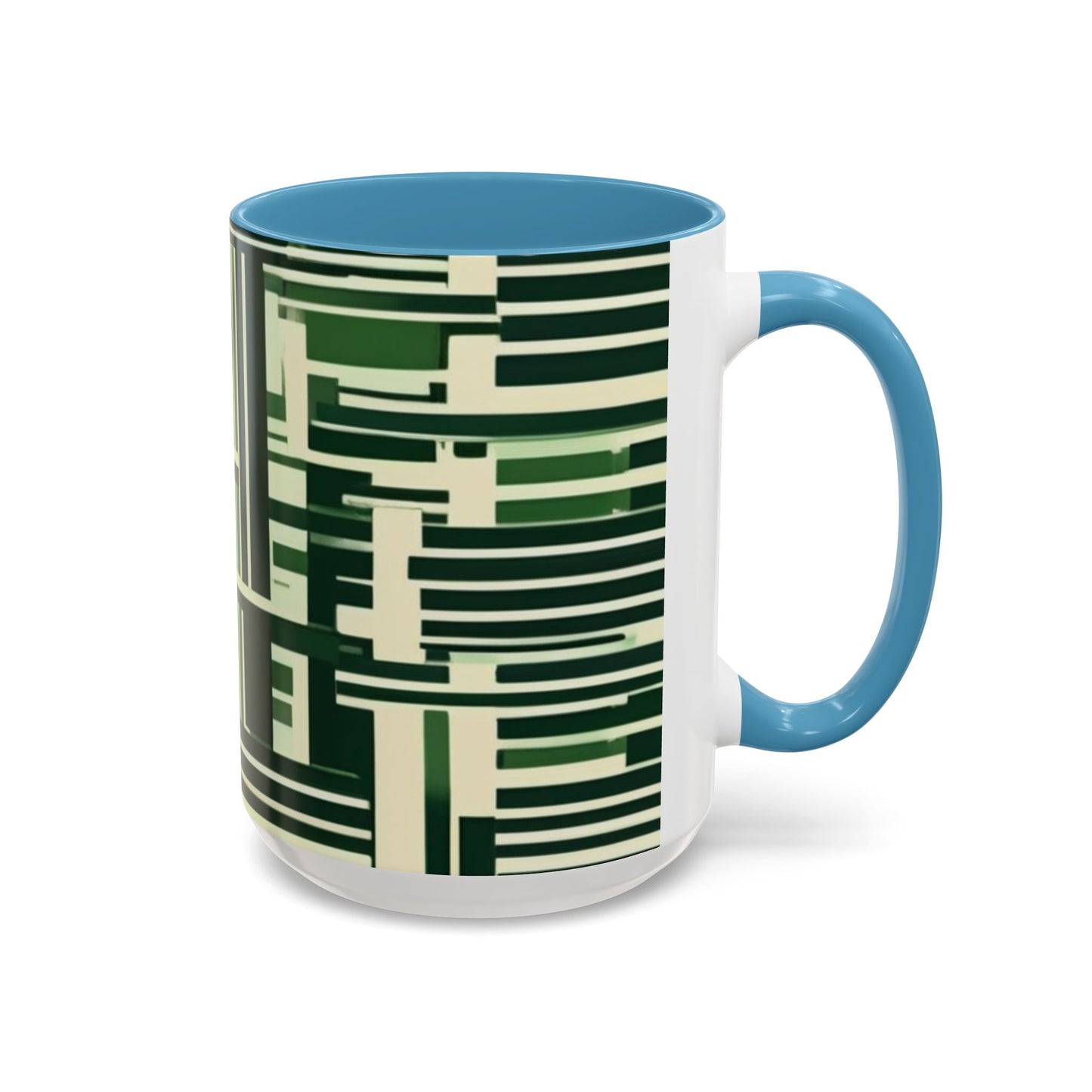 boostlete-rise-grind-pattern-barcode-bold-0123 — Accent Mug 11oz/15oz