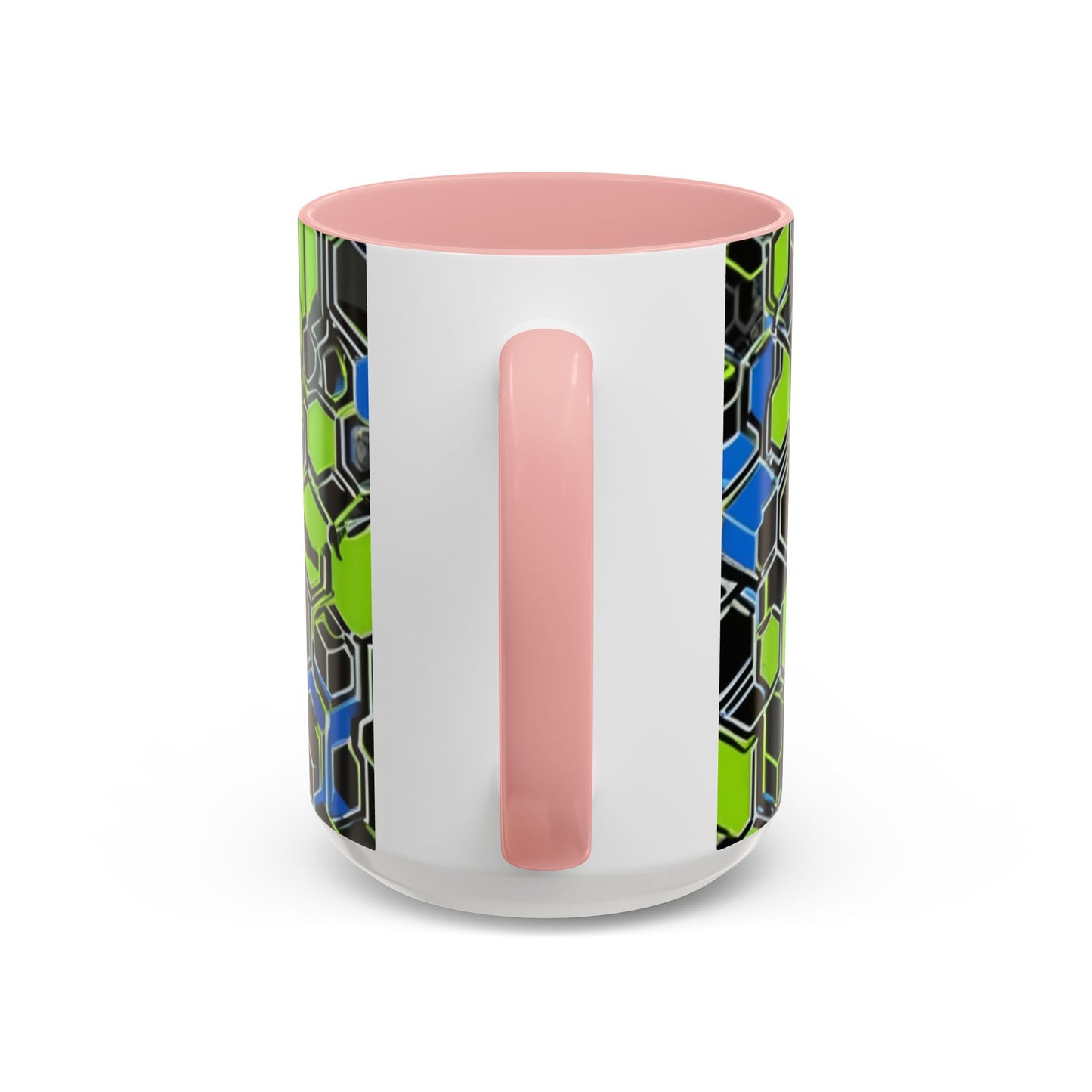 boostlete-recovery-progress-pattern-hex-blueprint-0007 — Accent Mug 11oz/15oz