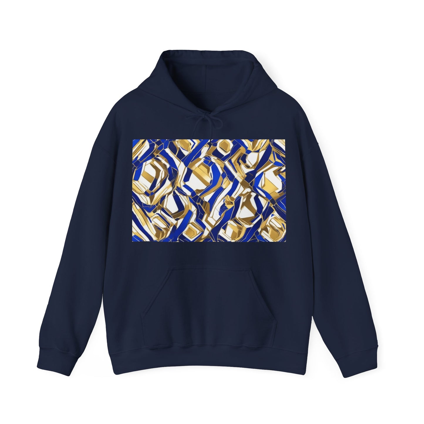 boostlete-boost-mode-pattern-hex-athletic-0611 — Unisex Heavy Blend Hoodie (G18500)