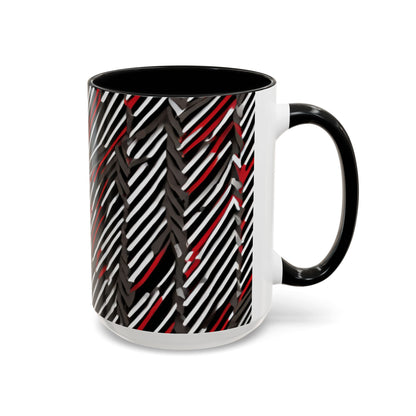 boostlete-field-day-pattern-diagonal-paper-0287 — Accent Mug 11oz/15oz