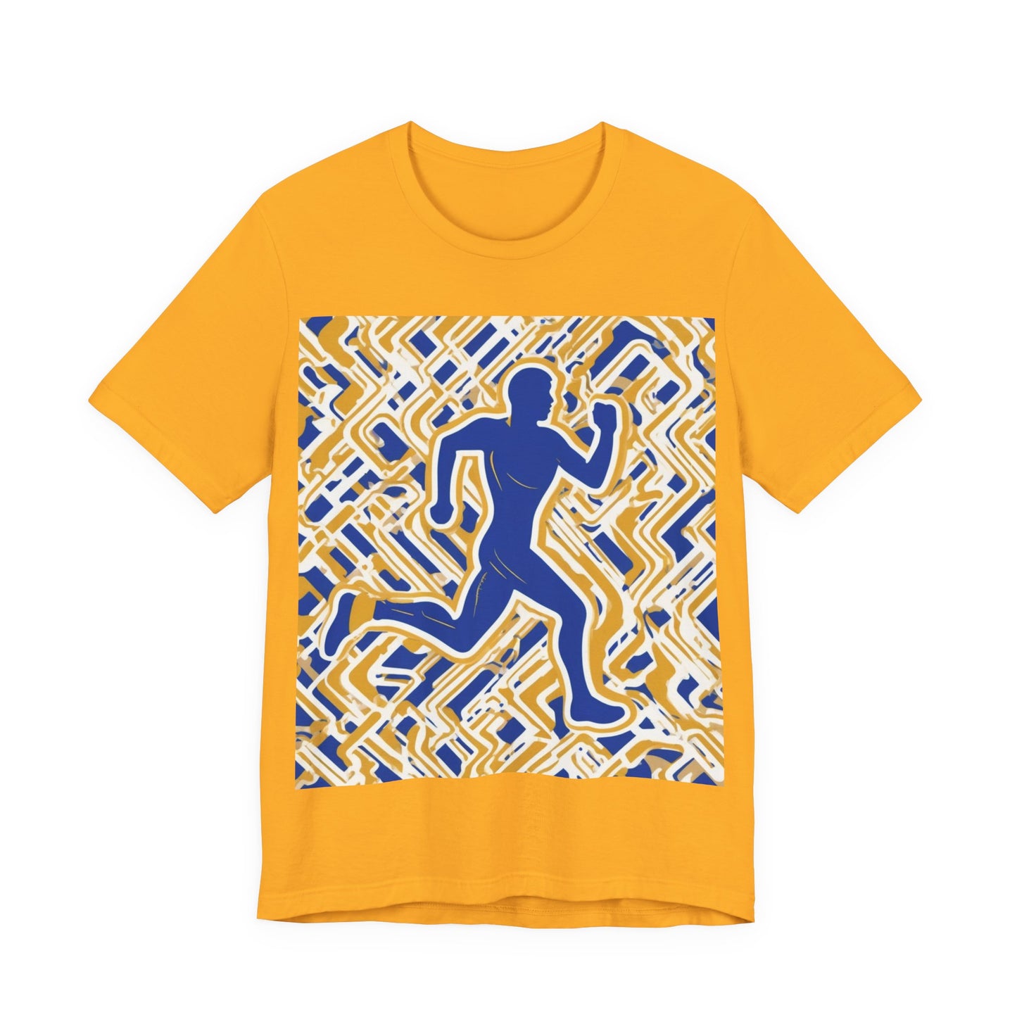 boostlete-pr-season-icon-runner-outline-industrial-0170 — Unisex Jersey Short Sleeve (B+C 3001)