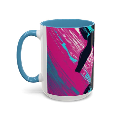 boostlete-field-day-scene-cyclist-glitch-engraved-0256 — Accent Mug 11oz/15oz