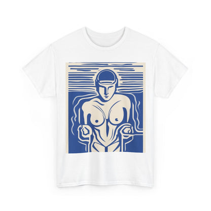 boostlete-boost-mode-icon-swimmer-motion-vector-0062 — Unisex Heavy Cotton Tee (Gildan 5000)