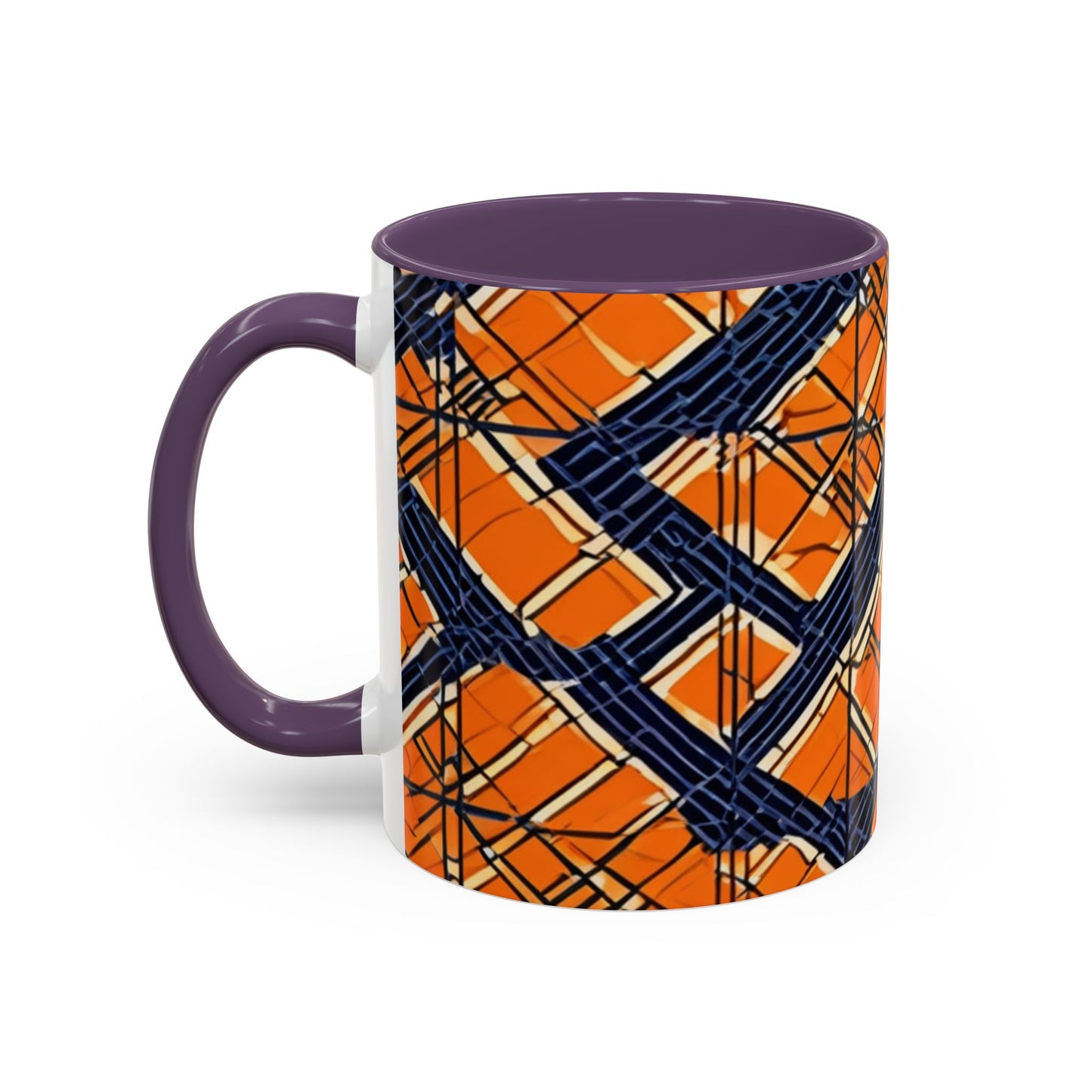 boostlete-boost-mode-pattern-plate-number-monoline-0571 — Accent Mug 11/15oz
