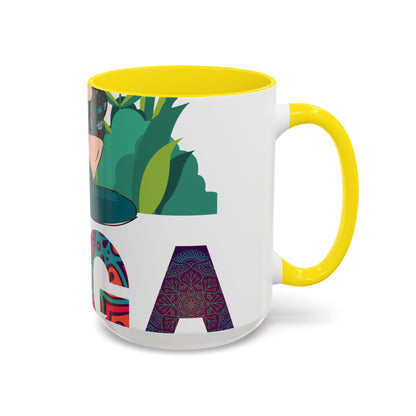 Yoga (41) — Accent Mug 11oz/15oz