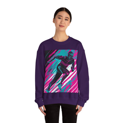 boostlete-mile-by-mile-scene-sprinter-motion-modern-0828 — Unisex Heavy Blend Crewneck (G18000)
