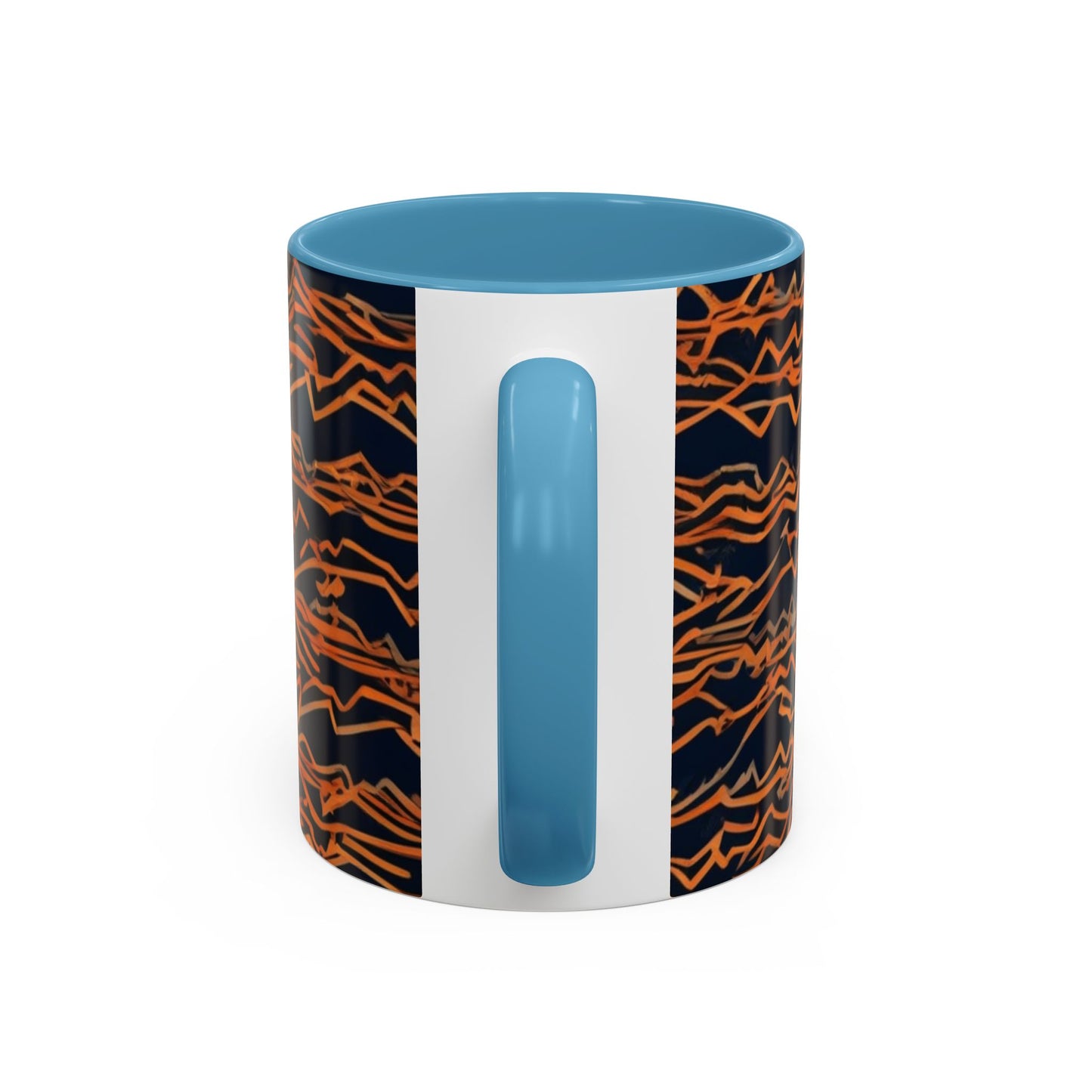 boostlete-field-day-pattern-ekg-bold-0135 — Accent Mug 11oz/15oz