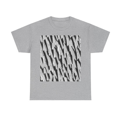 boostlete-iron-intent-pattern-micro-isometric-0199 — Unisex Heavy Cotton Tee (Gildan 5000)