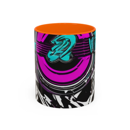 boostlete-boost-mode-type-again-badge-monoline-0293 — Accent Mug 11oz/15oz