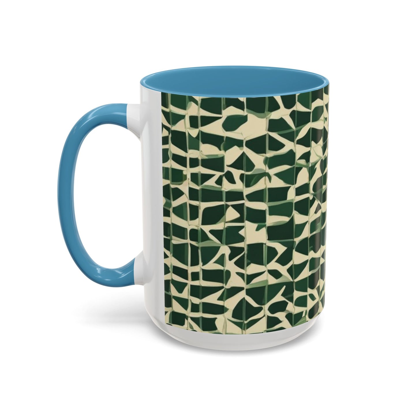 boostlete-iron-intent-pattern-plate-number-isometric-0099 — Accent Mug 11oz/15oz