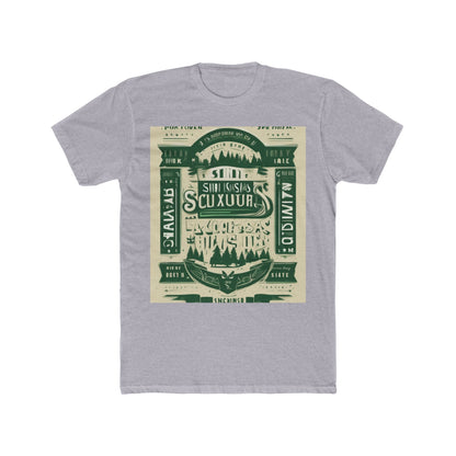 boostlete-rise-grind-type-sin-excusas-banner-monoline-0097 — Unisex Cotton Crew Tee (NL 3600)