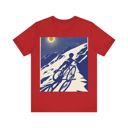 boostlete-am-crew-scene-cyclist-offset-bold-0008 — Unisex Jersey Short Sleeve (B+C 3001)