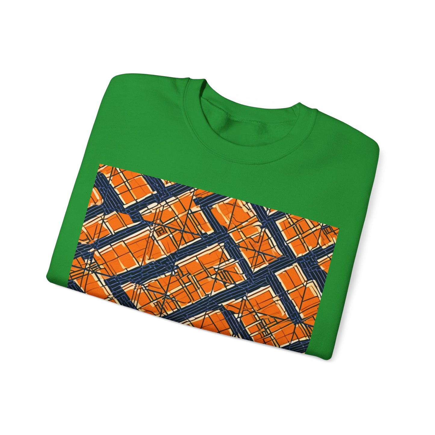 boostlete-boost-mode-pattern-plate-number-monoline-0571 — Unisex Heavy Blend Crewneck (G18000)
