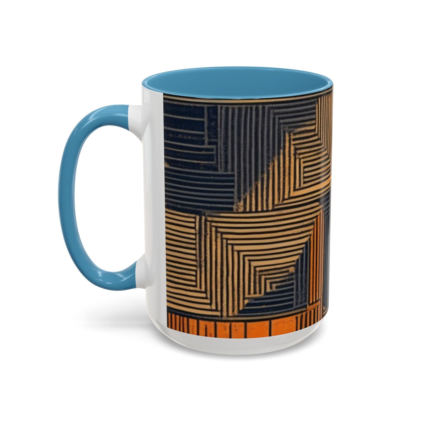 boostlete-field-day-pattern-stair-steps-geometric-0055 — Accent Mug 11oz/15oz
