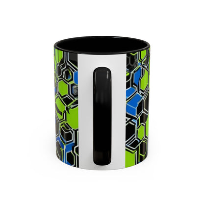 boostlete-recovery-progress-pattern-hex-blueprint-0007 — Accent Mug 11oz/15oz