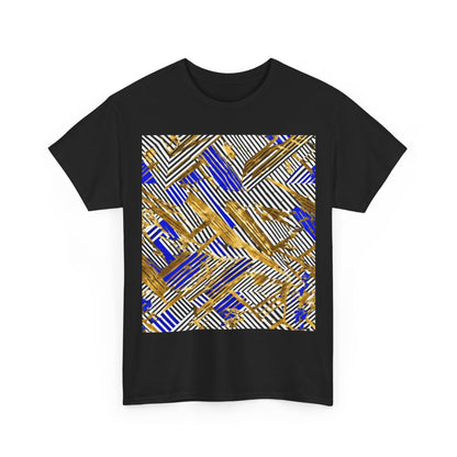 boostlete-boost-mode-pattern-diagonal-monoline-0015 — Unisex Heavy Cotton Tee (Gildan 5000)