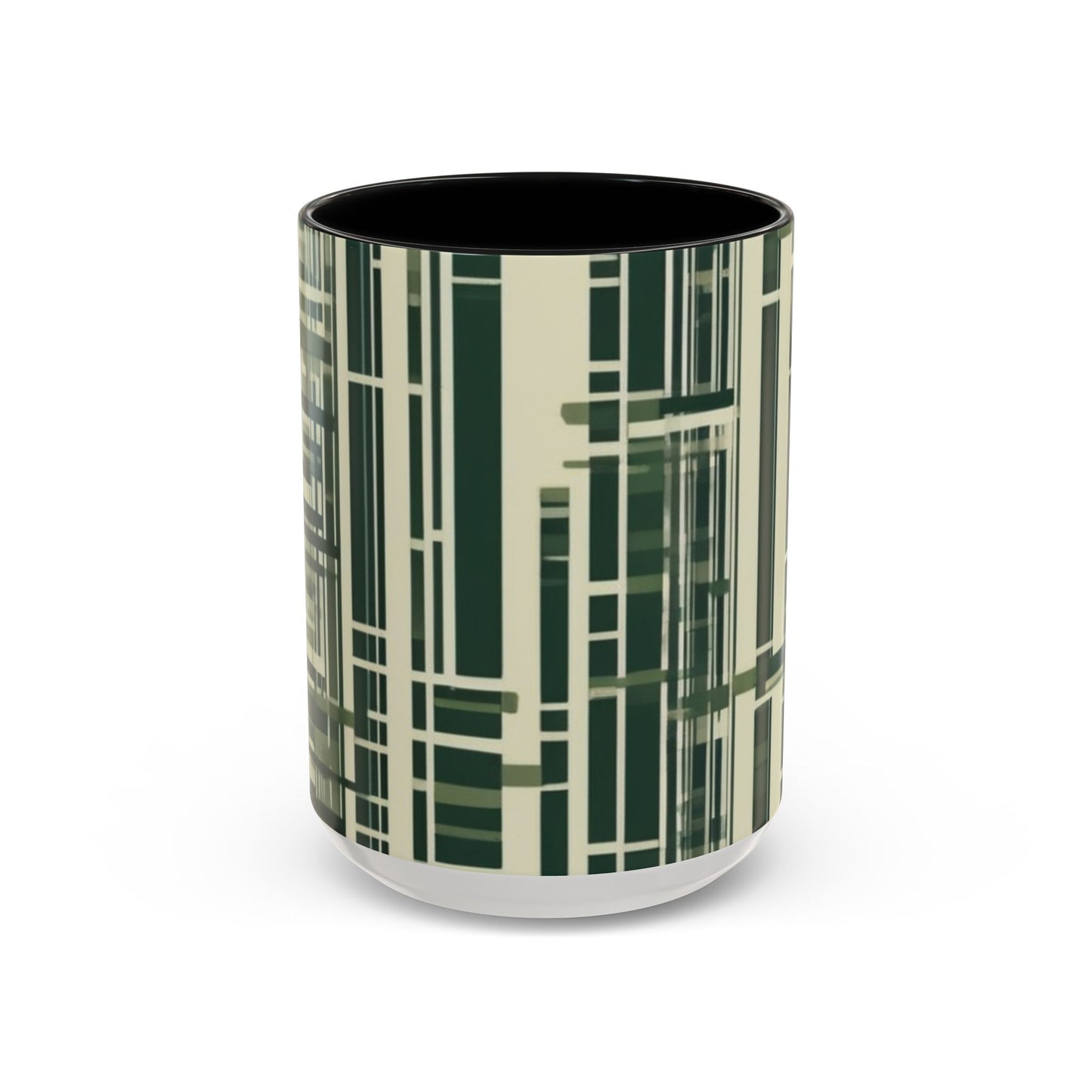 boostlete-quiet-power-pattern-barcode-blueprint-0167 — Accent Mug 11/15oz