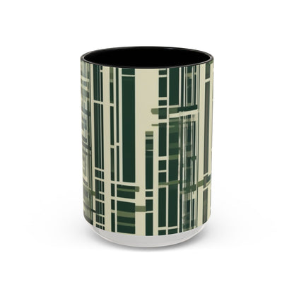 boostlete-quiet-power-pattern-barcode-blueprint-0167 — Accent Mug 11/15oz