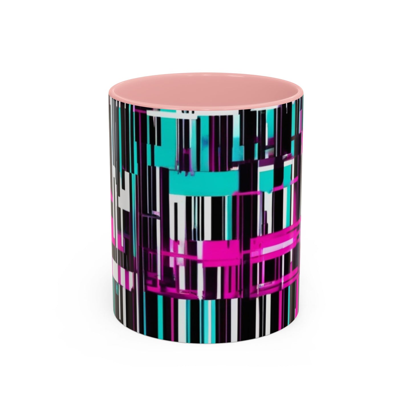 boostlete-am-crew-pattern-barcode-bold-0023 — Accent Mug 11oz/15oz