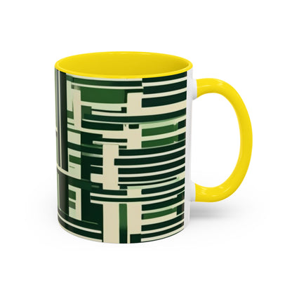 boostlete-rise-grind-pattern-barcode-bold-0123 — Accent Mug 11oz/15oz