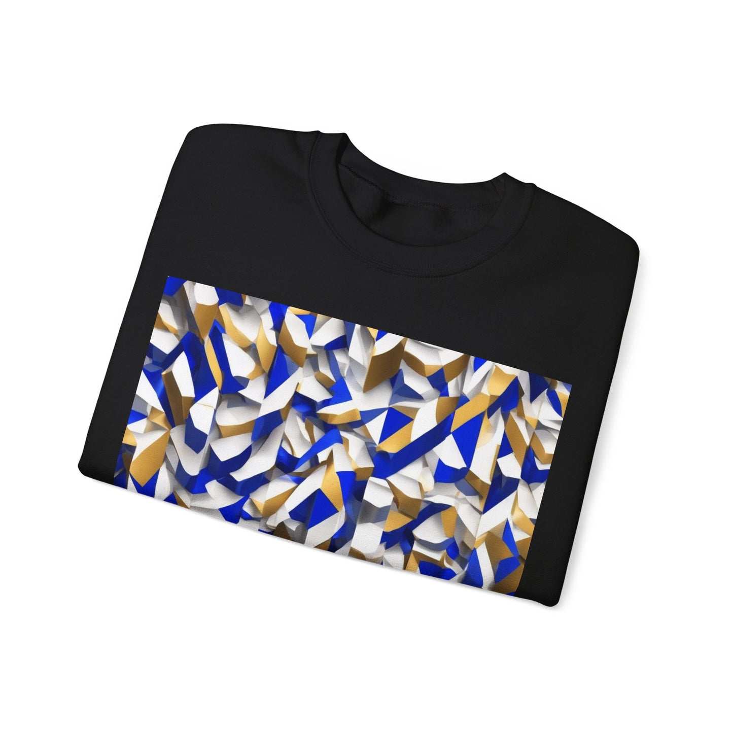 boostlete-boost-mode-type-charge-ahead-vertical-isometric-0221 — Unisex Heavy Blend Crewneck Sweatshirt (Gildan)