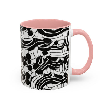 boostlete-rise-grind-pattern-dotted-line-art-0483 — Accent Mug 11/15oz