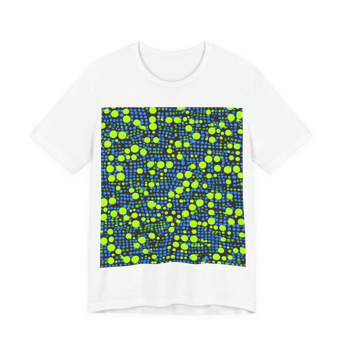 boostlete-mile-by-mile-pattern-dotted-geometric-0071 — Unisex Jersey Short Sleeve (B+C 3001)