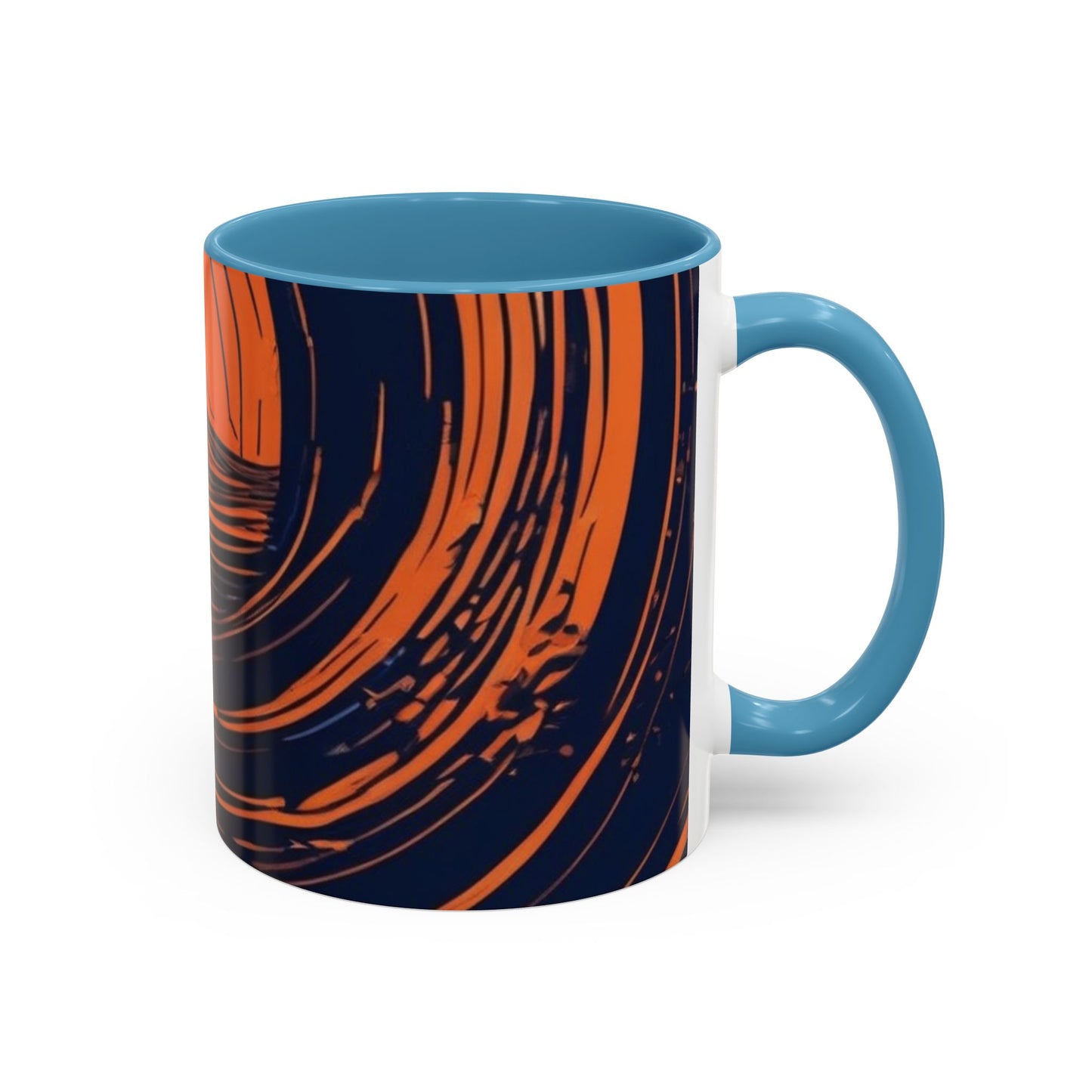 boostlete-rise-grind-icon-sunrise-speed-line-art-0202 — Accent Mug 11oz/15oz