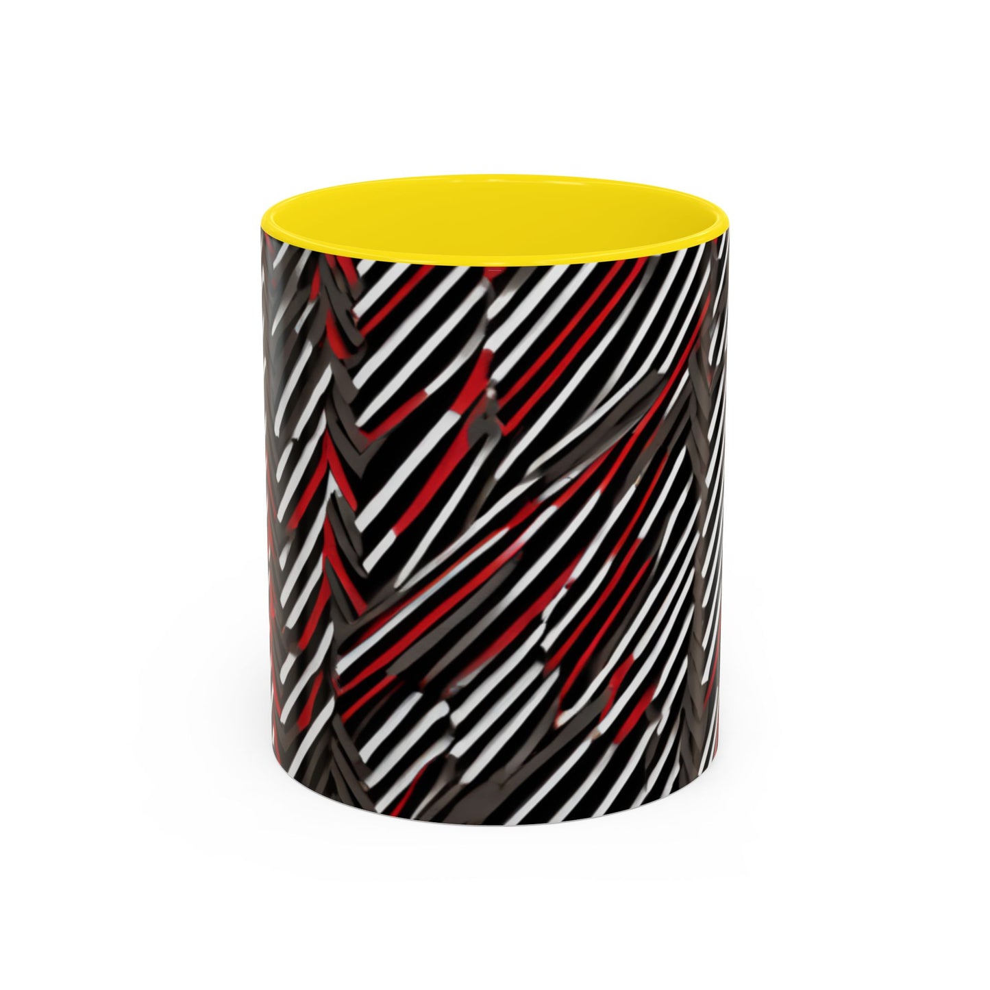 boostlete-field-day-pattern-diagonal-paper-0287 — Accent Mug 11oz/15oz